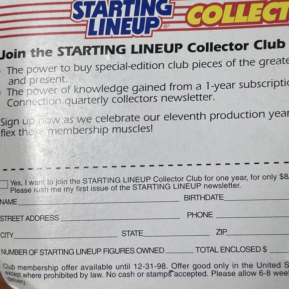 1998 STARTING LINEUP NFL‎ FOOTBALL TERRELL DAVIS DENVER BRONCOS FIGURE - Picture 4 of 15